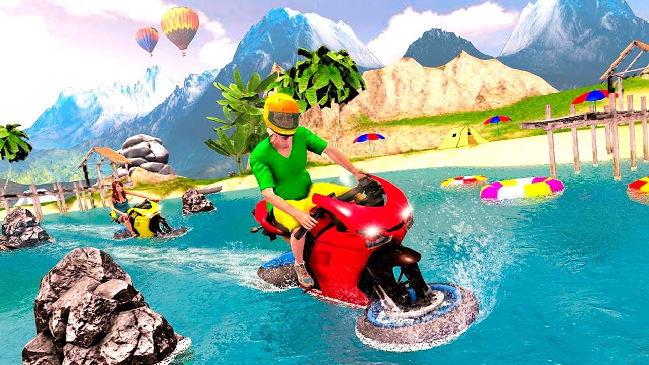 Water Surfer Bike Rider Game APK Download & Install from 9apps Store
